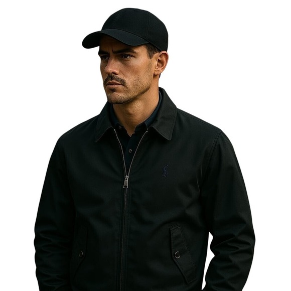 Polo by Ralph Lauren Other - Vintage‎ Polo Ralph Lauren Western Harrington Bomber Jacket Men's Black S New